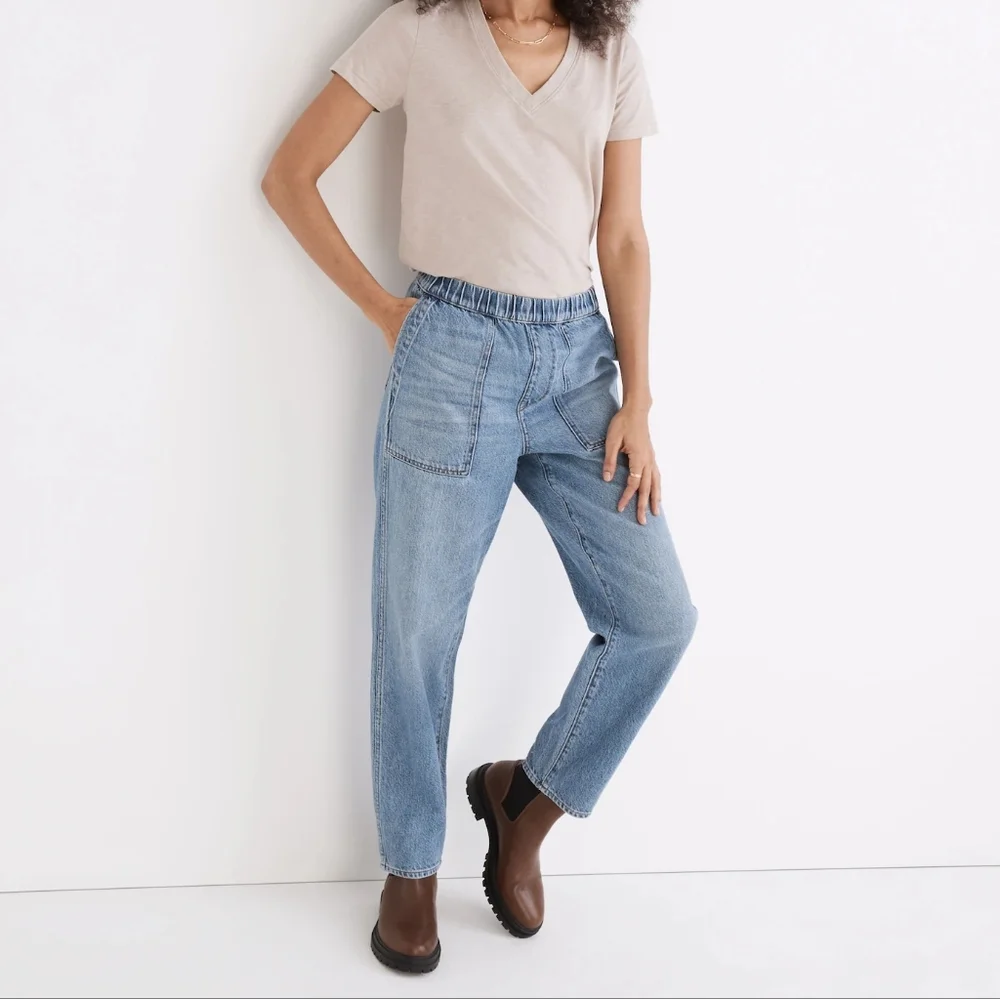 MADEWELL Pull On Relaxed Jeans